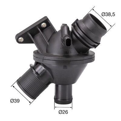 Термостат в сборе BMW (двиг. N20) 11538635689 MAHLE
