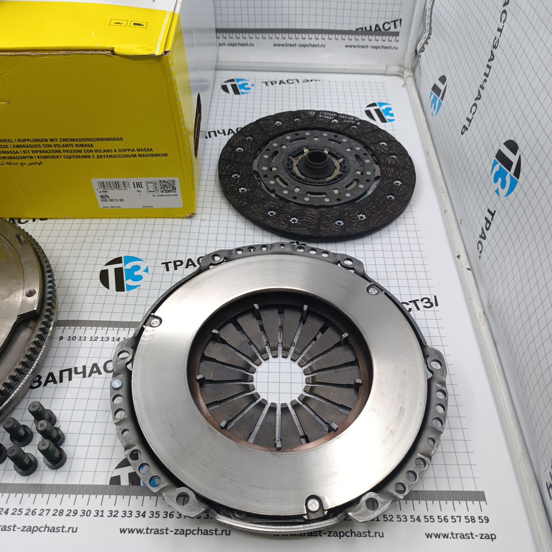 Сцепление VAG Audi, Seat, Skoda, Volkswagen 1.9TDI 00-06 2.0TDI 05-10 (полн.к-т двухмас.) LUK EUROPE - Миниатюра товара 3