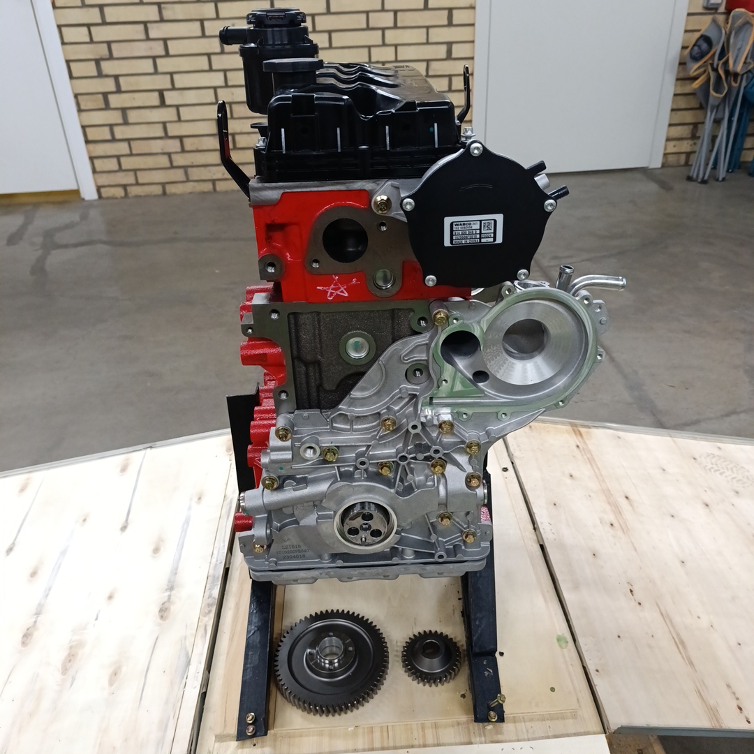 Двигатель без навесного Sollers Atlant 2.7D (Евро 5, модель 4DE1-C-BJ) ORG JAC - Миниатюра товара 3