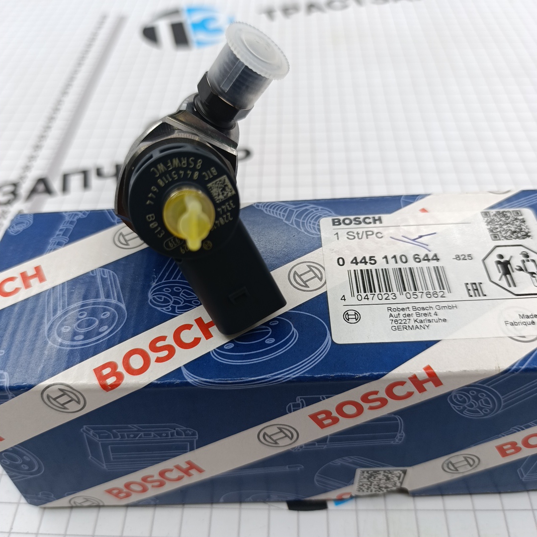 Форсунка топливная VAG Audi,Seat,Skoda,Volkswagen 2.0 TDI ( 04L130277AF/0445110644 ) BOSCH - Миниатюра товара 2