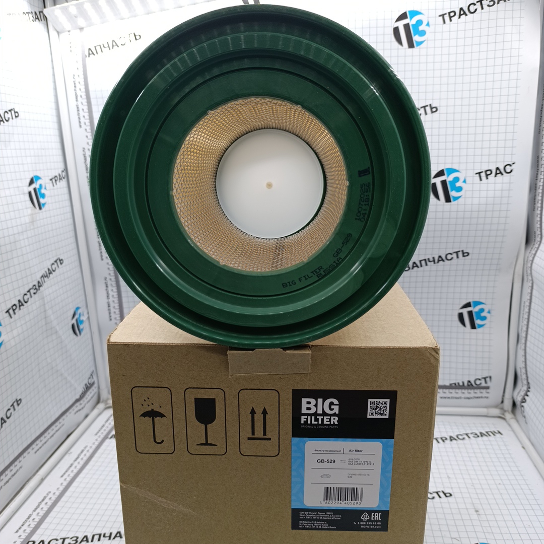 Фильтр воздушный для а/м Газель Next 2.5-2.8 G21A/ISF (Евро 5, Высокий) (BIG FILTER) - Миниатюра товара 2