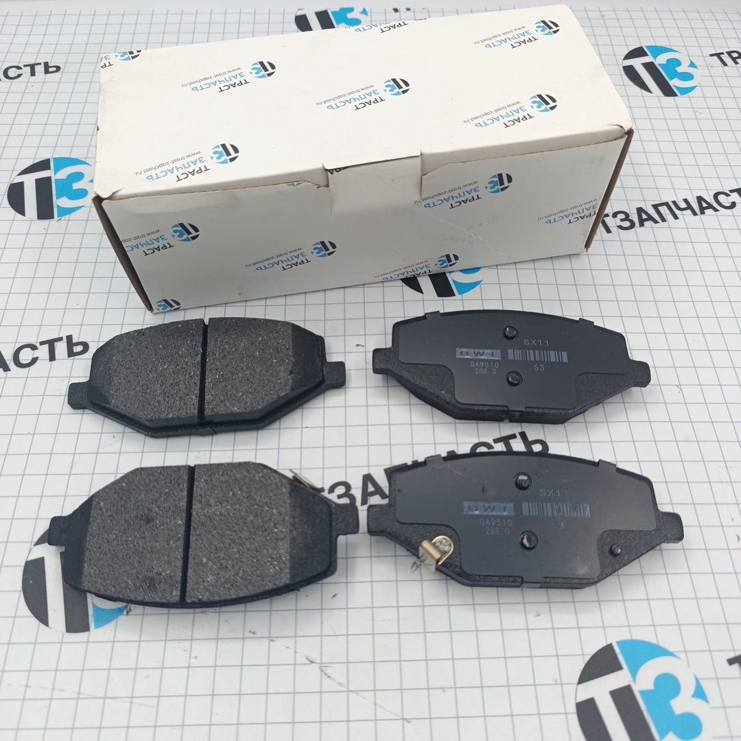 Тормозные колодки передние Geely Coolray (4048046400/GDB8141DT/P26002) (ТЗ-ТрастЗапчасть)