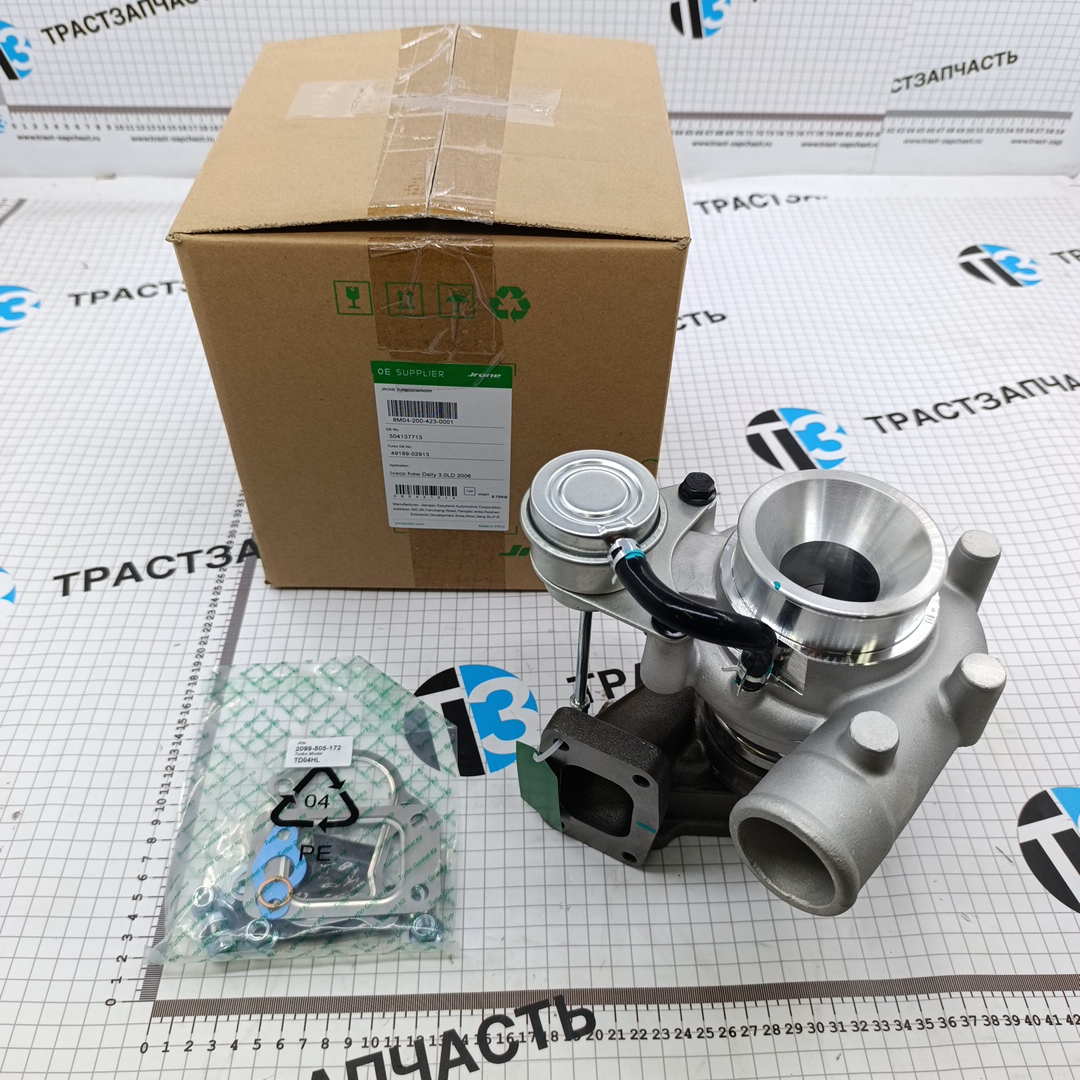 Турбокомпрессор 3.0 Iveco Daily- 3,0 > 06-14 г 504340177/504137713 JRONE - Миниатюра товара 1