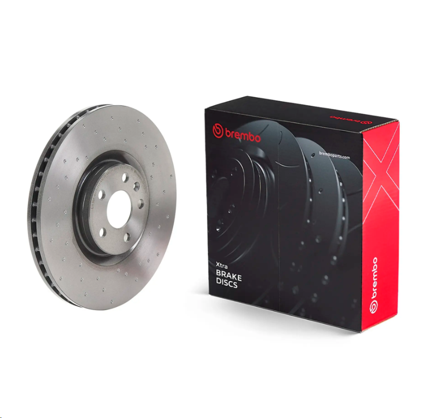 Диск тормозной передний Geely Monjaro (KX-11), Volvo S90 II/XC90 II (31471752/4048087000) BREMBO - Миниатюра товара 1