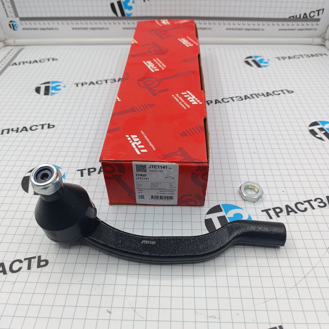 Рулевой наконечник левый Peugeot Boxer3 Fiat Ducato3-2,2 Jumper 250 1610939780/381777/1610976480 TRW - Миниатюра товара 1