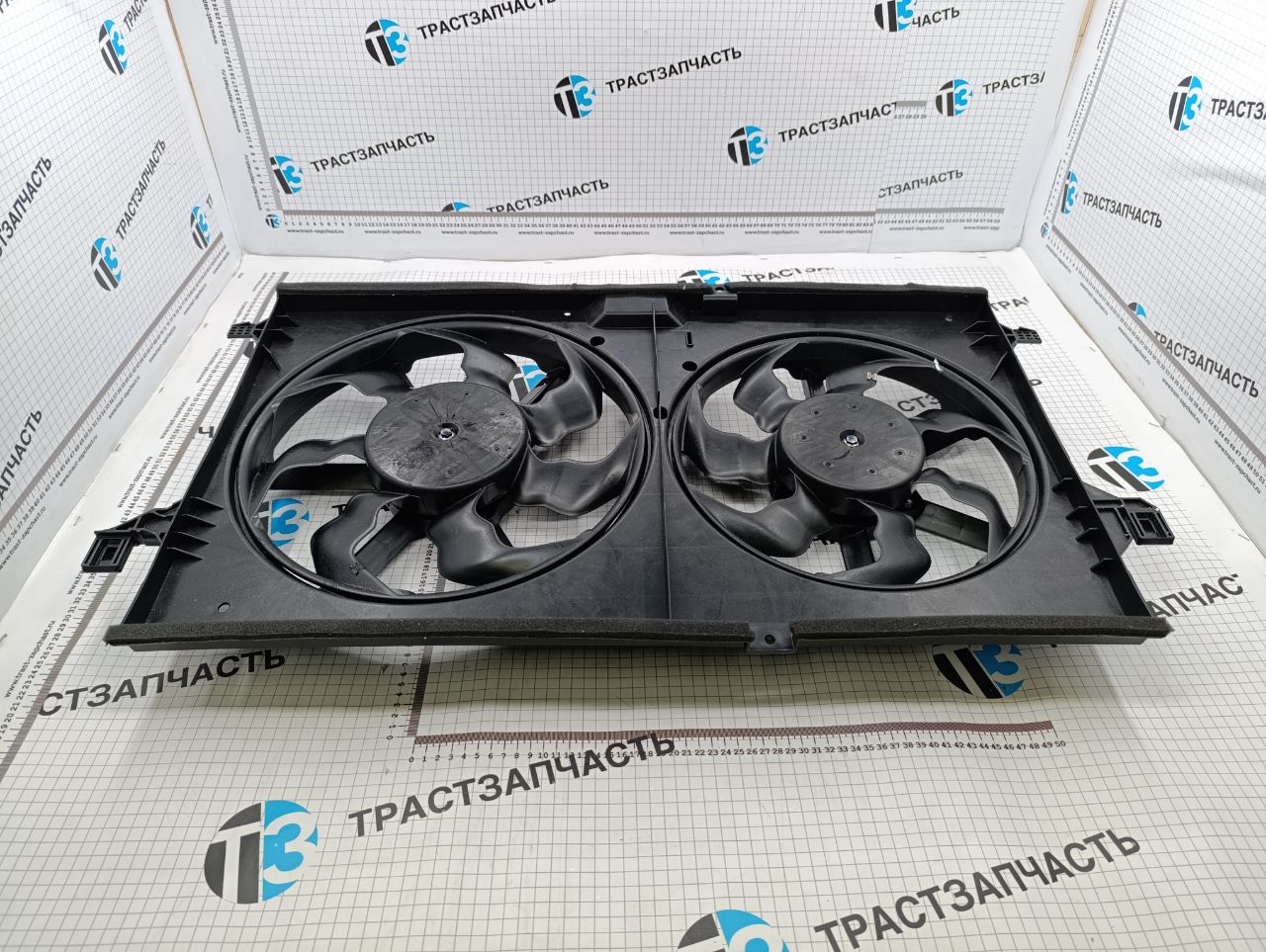 Вентилятор в сборе с мотором для а/м Sollers SF5 2.7D 1308010R054001 ORG JAC - Миниатюра товара 1