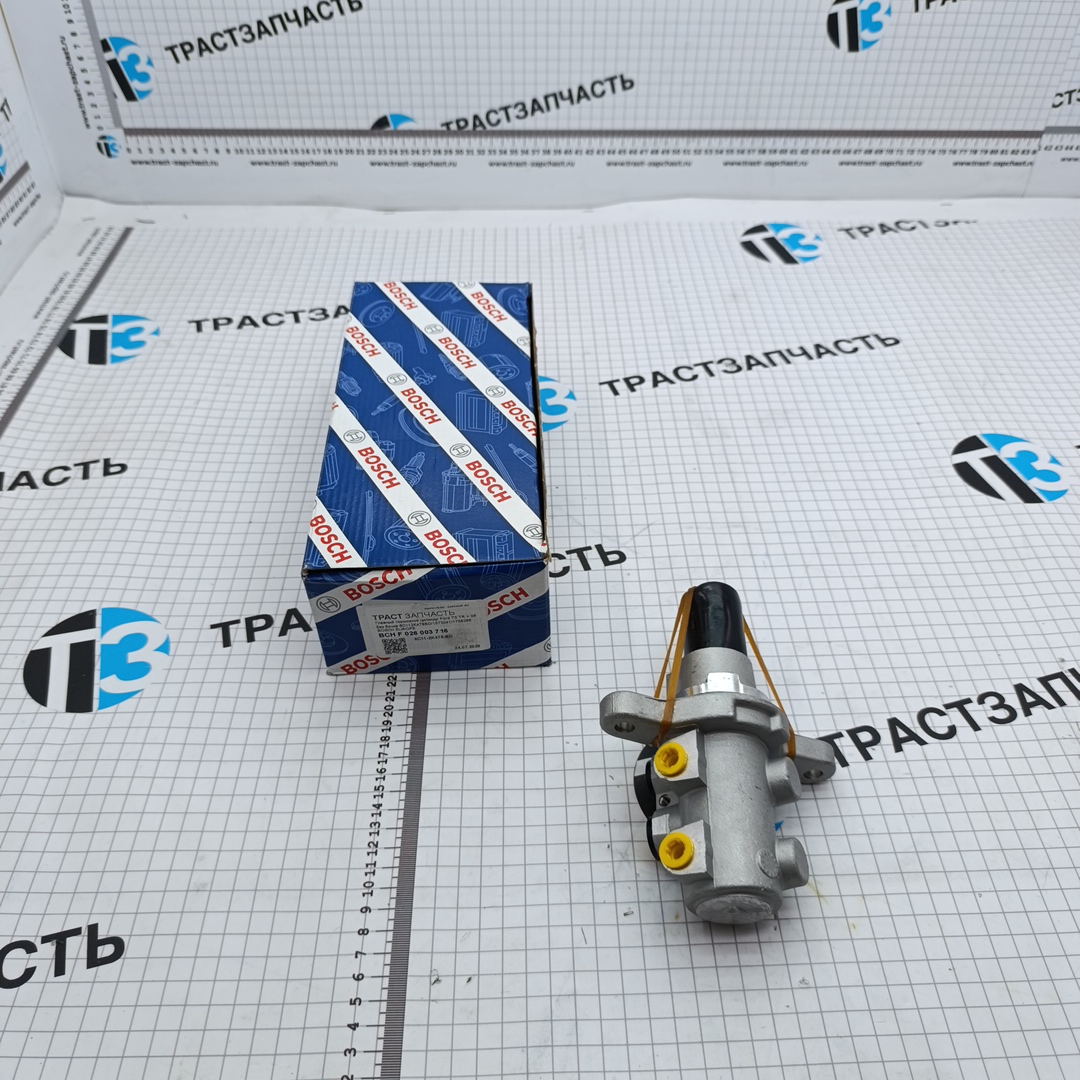 Главный тормозной цилиндр Ford ТЗ TR > 06 без бочка 6C112K478BD/1573041/1756265 BOSCH EUROPE - Миниатюра товара 1