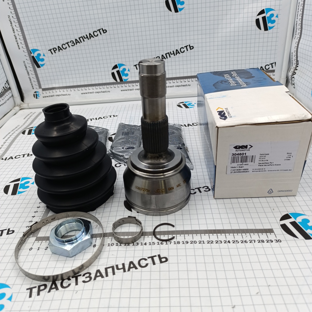 ШРУС наружный комплект Peugeot Boxer,Fiat Ducato (250-290 кузов,27 зубов,101 л.с) GKN - Миниатюра товара 1