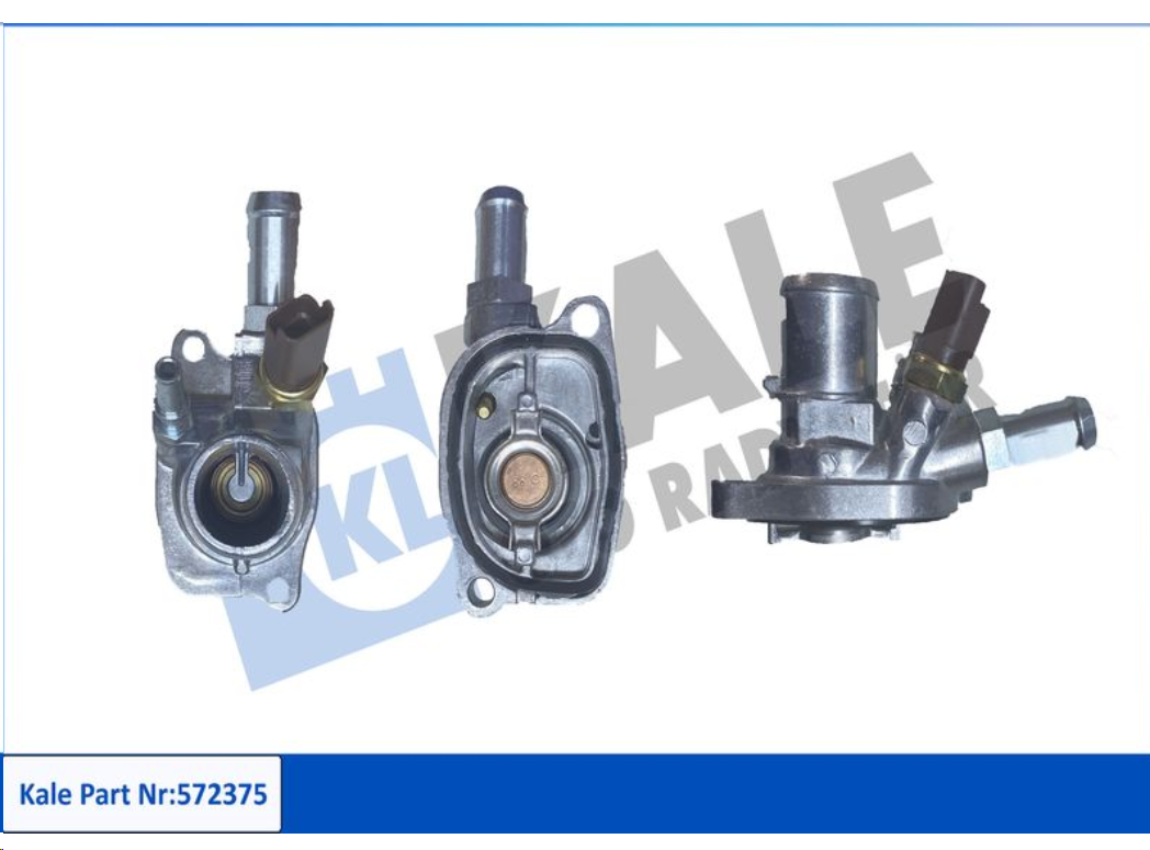Термостат в сборе Fiat Doblo 1.4D 55202176 (KALE)