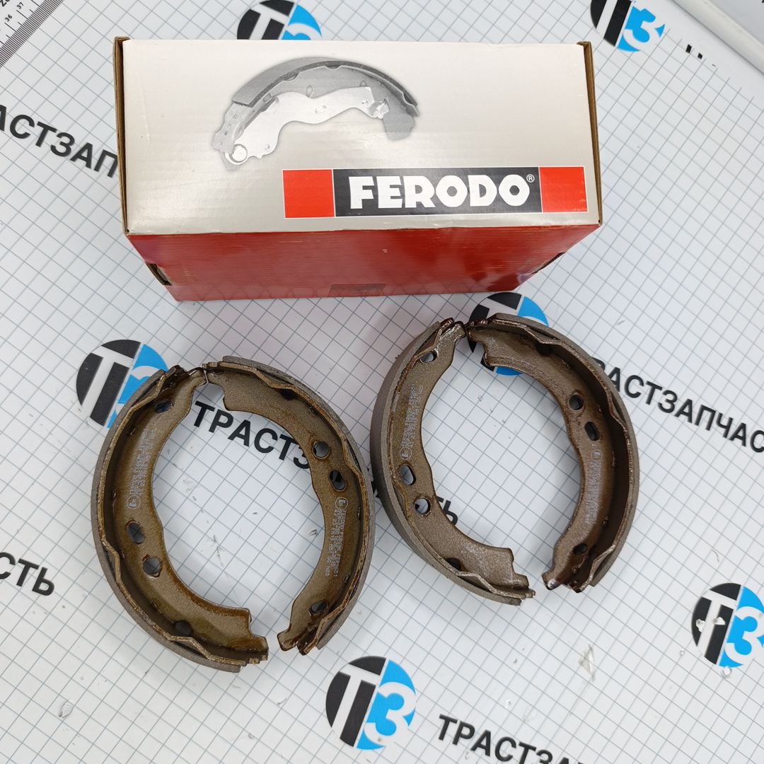 Тормозные колодки ручника Ducato, Boxer 06г(Без пружин)(4241.N5) FERODO