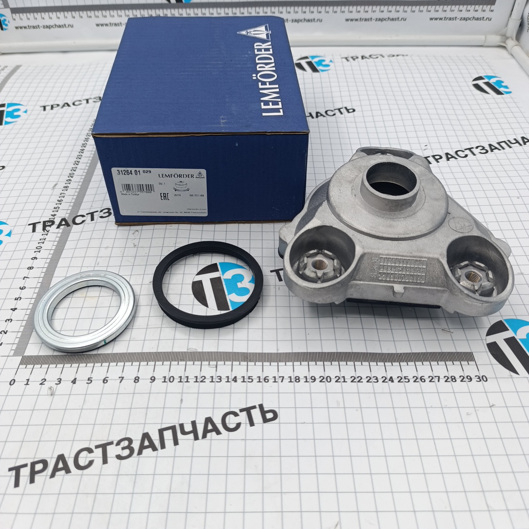 Опора передней стойки Peugeot Boxer, Fiat Ducato (244-250 куз.) LH-Левая LEMFORDER (+подшипник) - Миниатюра товара 1