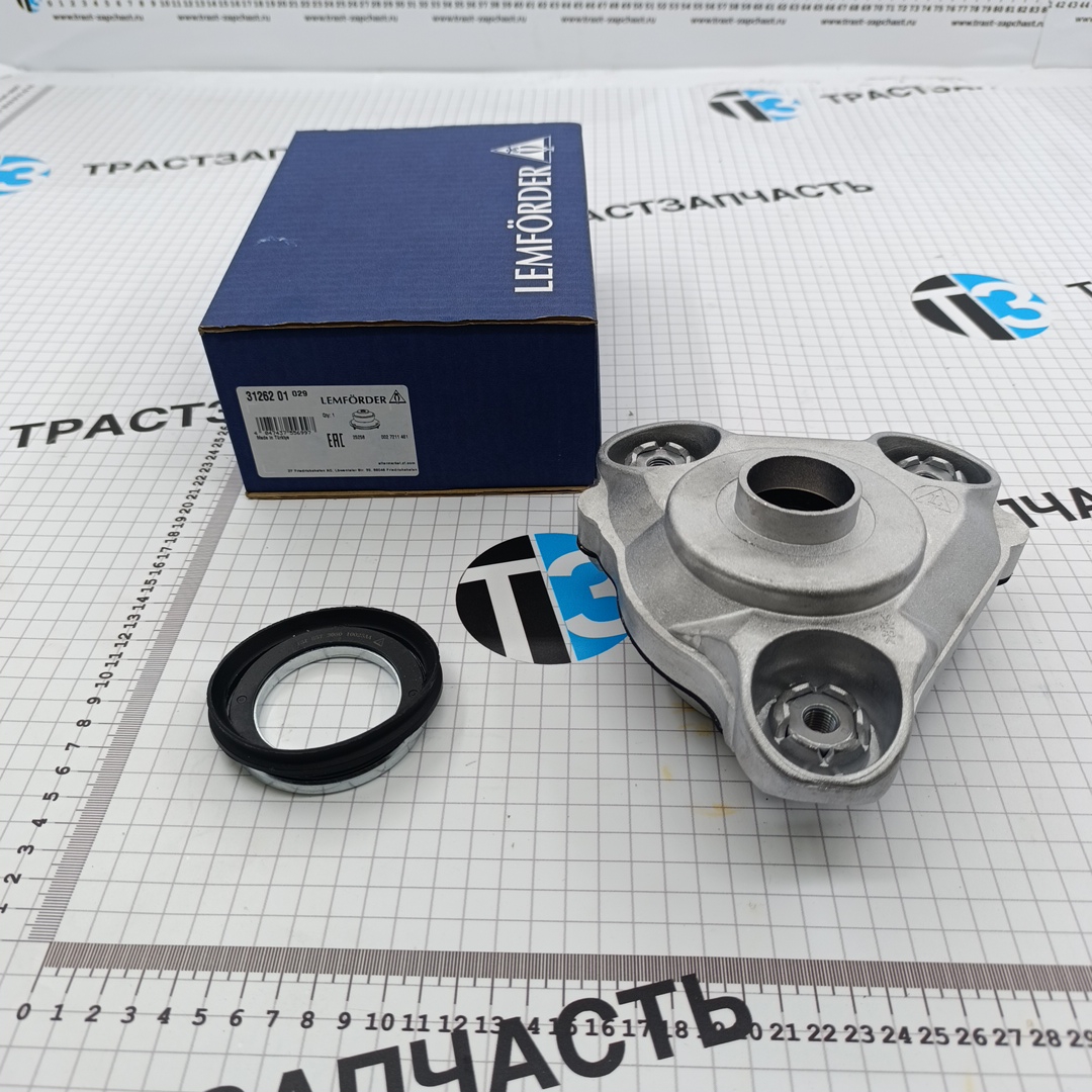 Опора передней стойки Peugeot Boxer, Fiat Ducato (244-250 куз.)  RH-правая LEMFORDER (+подшипник) - Миниатюра товара 1