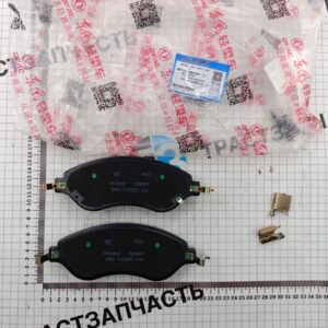 Тормозные колодки передние Dongfeng K33 2.3D (правая сторона) SIII25202C04B (ORIGINAL DONGFENG)