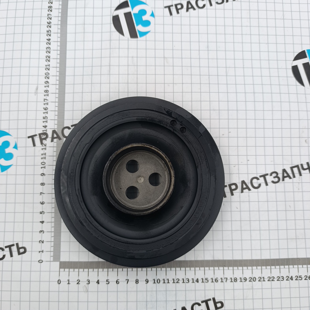 Шкив коленвала Ford Transit, Peugeot Boxer (перед.привод) Демпферный 1731716/9806722380 INA - Миниатюра товара 3