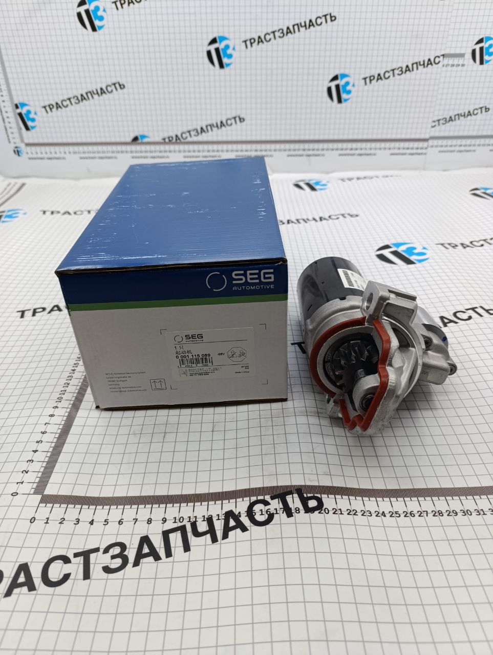 Стартер 2,2 TR > 06 RWD 155 л.с GK2T11000AC/CC1T11000BB/BK3T11000FA/1741087/1880119/2359592 SEG